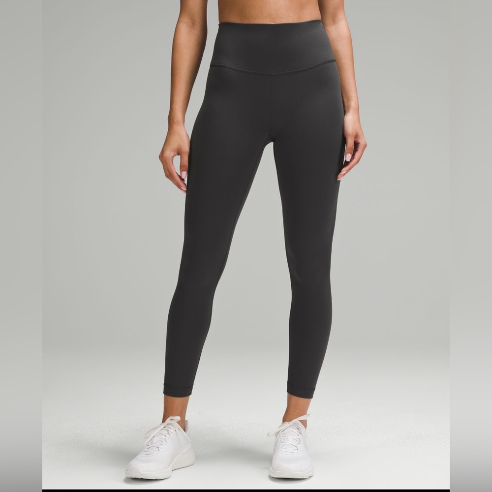 Lululemon wunder train 25” graphite grey size 6